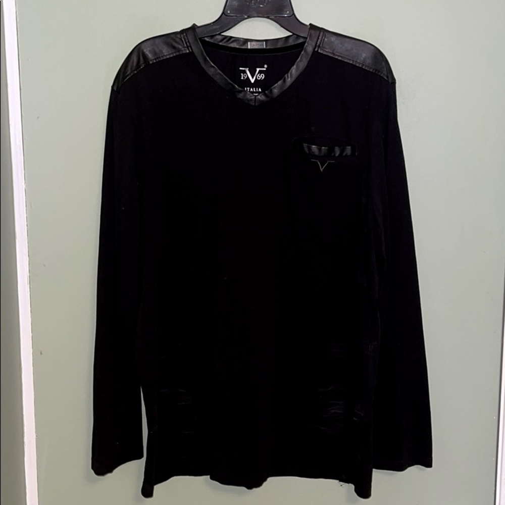 Long sleeve black shirt 🇮🇹 italy